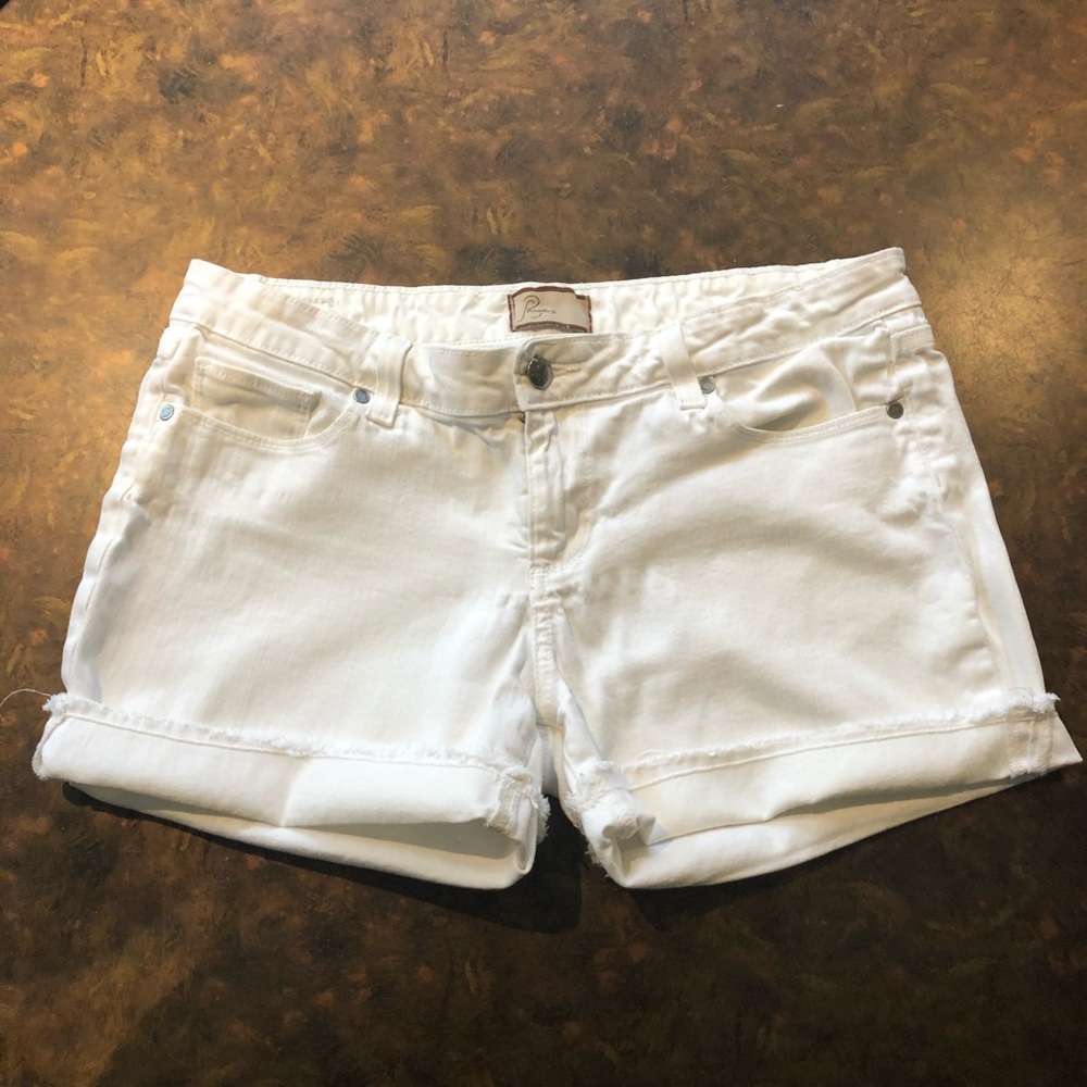Paige white shorts